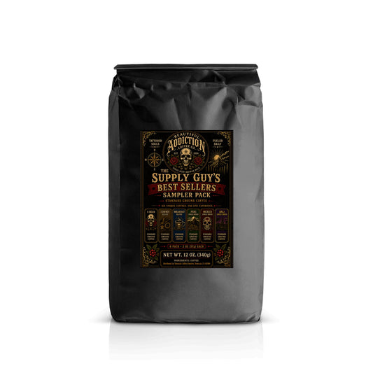 Best Sellers Sample Pack: 6Bean, Cowboy, Breakfast, Peru, Mexico, Bali